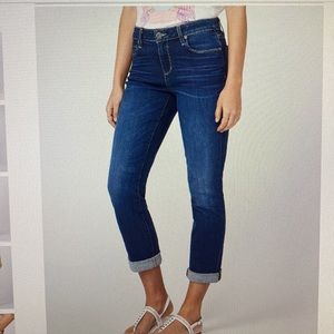 Paige straight leg boyfriend fit jean